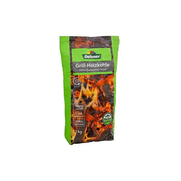 Dehner Grill Holzkohle 12 Kg