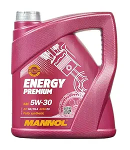 MANNOL 7908 ENERGY PREMIUM FULLY SYNTHETIC ENGINE OILSAE 5W-30 API SN/CH-4 ACEA C3 505.01/502.00 229.51 LL-04 Imported From Germany 4 LITRES