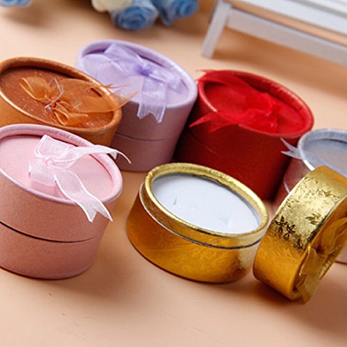 ROSENICE Schmuck Ring Ohrring Halskette Armband Geschenk Boxen Lagerung Fällen Organisatoren – 5 Stück - 2