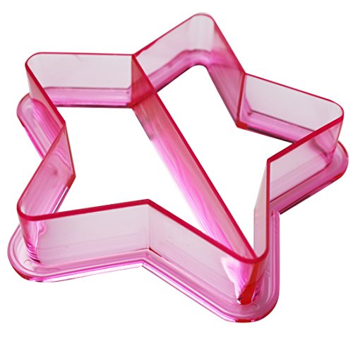 iiniim 9 Stück Sandwich Form Cutter Toast Brot Cookie Sandwich-Ausstecher Form - 8