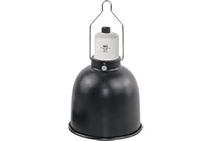 LUCKY HERP Lampe chauffante pour Terrarium en dôme, lampe UVA/UVB pour reptiles 100W, lampe chauffante pour tortue à réflecteur en aluminium