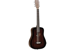 Tanglewood: Crossroads Travel Acoustic Guitar - Whiskey Barrel Burst Satin. Acoustic Guitar, Guitar