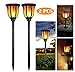 Produktbild Solar Fackel Garten Licht, Hansemay flackernde Flammenfackel leuchtet wasserdicht 96LED für Garten Patio Deck Yard Einfahrt, Weihnachten Thanksgiving Dekoration Beleuchtung