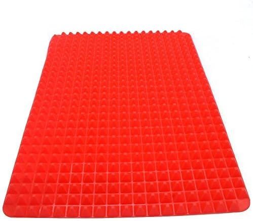 Silicon Fat Reducing Non-Stick Cooking Mat for Oven &amp; Microwave Pyramid Pan