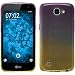 Produktbild PhoneNatic Case für LG K4 2016 Hülle Silikon Design:05 Ombrè + 2 Schutzfolien