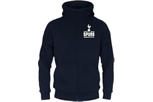 Tottenham Hotspur Boys Hoody Zip Fleece Kids OFFICIAL Football Gift