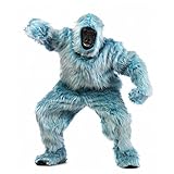 Yeti Gorilla Deluxe Kostüm eisblau (Medium)