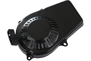 HURI Seilzugstarter Starter passend für 2-Takt Motoren Aggregat Stromerzeuger Stromgenerator Mobiler Generator