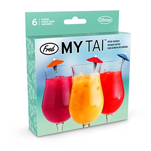 Fred My Tai Regenschirm Glas-Marker - 3