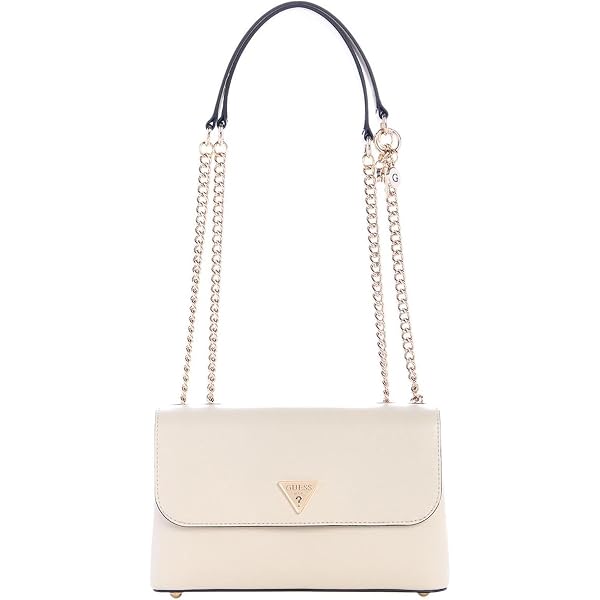 GUESS Erenia Convertible Crossbody Flap Latte Logo