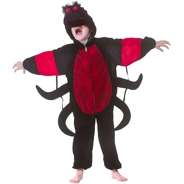 Spider Inflatable Bodysock Costume For Kids Ages 5-11 - Halloween Party Fun