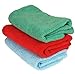 Leebo Multi Purpose Microfiber Dry Wet Cleaning Polishing Cloth (Set of 3) RS.290.00