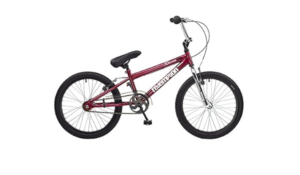 maroon bmx bike