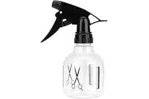 Anself Botella de Spray 175ml Pulverizador de Rociar Agua para Peluquería Salón Peluquero
