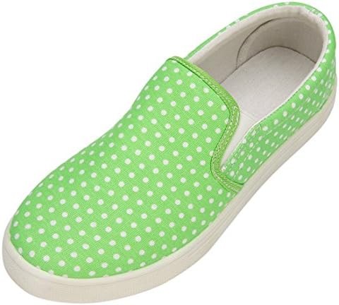 GX shop Womens Polka Dot lazy Shoes