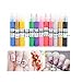 Produktbild 12 Farben UV Gel Acryl Tipps 3D Nail Art DIY Malerei polnischen Pen-Set