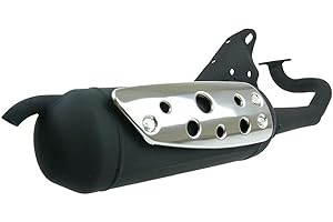 Pot d'échappement TECNIGAS Silent Pro pour MBK Mach G 50cc Nitro, Naked, Ovetto, Equalis, Hot Champ, Sorriso