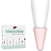 Fuchsia Stylus Kalem Yedek U&ccedil; 12&rsquo;li Renkli Set Hassas, Dayanıklı iPad Tablet Kalem Ucu