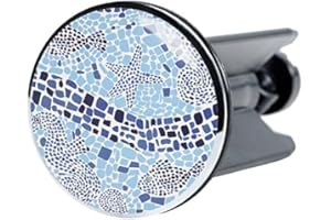 ‎SANILO Sanilo Waschbeckenstöpsel Mosaic World, viele schöne Stöpsel für das Waschbecken zur Auswahl, hochwertige Qualität