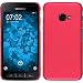 Produktbild PhoneNatic Case für Samsung Galaxy Xcover 4 Hülle pink gummiert Hard-case + 2 Schutzfolien