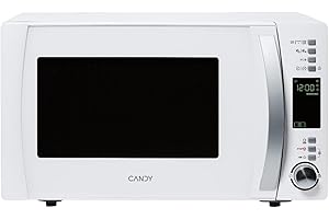 Candy CMXG25DCW - Microondas con grill y cook in app, 25 L, 40 programas automáticos, 1450 W, color blanco