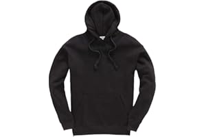 Mellor Design Plain Pullover Hoodie Casual Hooded Top Adult Unisex Mens Womens Hooded Sweatshirts