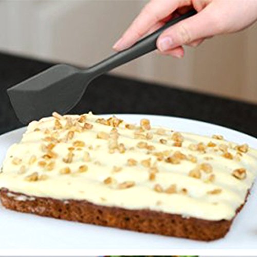 RUVALINO 4pcs Teigschaber aus Silikon (schwarz/ black) - 5