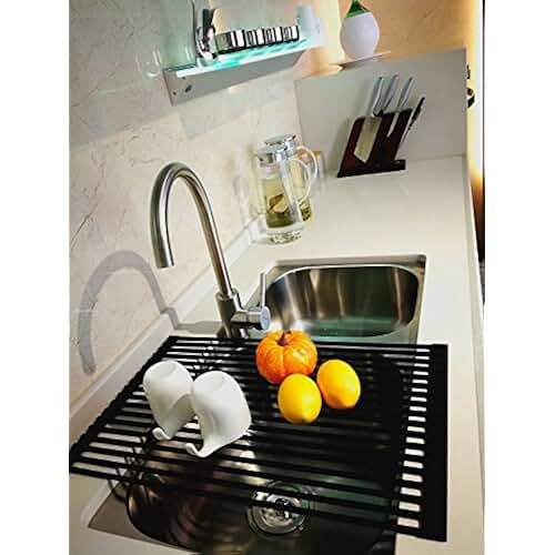 Amazon.co.uk round sink drainers Dish Drainers / Racks & Holders