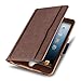 Price comparison product image iPad Mini Case - The Original Brown & Tan Leather Smart Cover for iPad Mini 4th, 3rd, 2nd and 1st Generation
