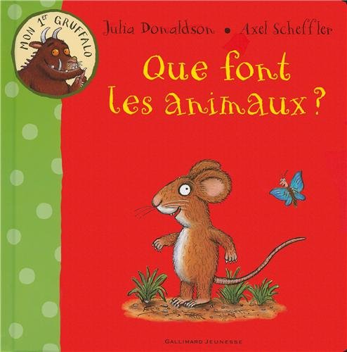 couverture de : Que font les animaux ?