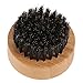 Groomarang Luxury 'O' Boar Bristle Beard Brush Perfect Mens Grooming Gift
