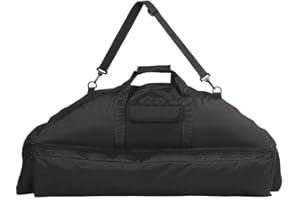 TIHEBEYAN Compound Bogentasche Bogenschießen, Outdoor Schwarz Tragbare Universal Tasche zum Herausnehmen des Bogenträgers