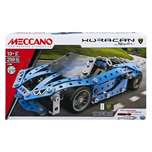 Preisvergleich Produktbild Meccano – 6036045 – Bausatz – Sportwagen – Modell zufallsbedingt