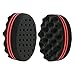 NUOLUX Sponge Brush for Twists, Coils, Curls in Afro-Style Hair -2 Pack