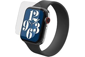 ZAGG InvisibleShield Ultra Clear+ do zegarka Apple Watch serii 6/SE/5/4 (ekran 44 mm), ochrona przed uderzeniem, wrażliwy na dotyk, łatwe zastosowanie, pełne pokrycie