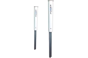 POWER CAST Beach fishing PVC pipe with steel spike single rod rest