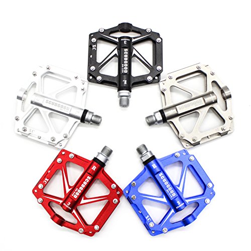Wily Ultra-light Aluminium Fahrrad Pedale Antirutschpedale MTB / Mountainbike Pedal / BMX Pedal / Abgedichtetes Lager+Cr-Mo Achse - 7