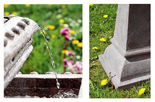 Solaray™ Solar-Vogeltränke „Pizzaro“ mit LED-Beleuchtung - 6