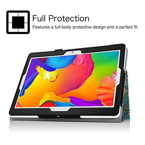 Fintie Folio Kunstleder Hülle Tasche Schutzhülle für 10.1 Zoll Tablet PC Inklusive. XIDO Z120 / X111 / X110 10.1″ Tablet PC, YUNTAB Tablet 10.1 Zoll Tablet PC K107 / K17, BEISTA Tablet PC 10 Zoll, Artizlee 10.1″ Tablet PC ATL-21plus, ACEPAD A101 / A121 - 5