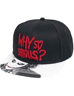 The Joker Why So Serious? Snapback-Cap schwarz/weiß/rot