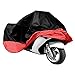 GOGO 180T Motorcycle Cover, Scooter Covers, Motorcycle Accessories, M-XXXL - Black/Silver,L