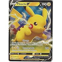 Pikachu V SWSH285 Pokemon Promo Card (SWSH Promo Series) + 1x