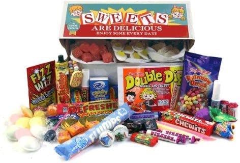 Retro Sweets Gift Box SGS-214 Old Fashioned Sweets Gifts
