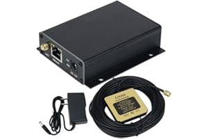 Hamgeek FC-NTP-Mini NTP Server Desktop Network Con Una Porta Ethernet per GPS Beidou GLONASS QZSS