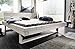 Produktbild Main Möbel Balkenbett weiß 200x200cm massiv Fichte Jeanette