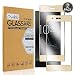Produktbild Owbb 2 Stück Gold Gehärtetes Glas Display schutzfolie Für Sony Xperia XA1 Full Coverage Schutz 99% High Transparent Explosionsgeschützter Film