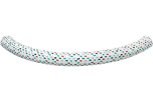 BABYDOME Funda protectora para la barra apoyabrazos del carrito - manillar: diseño exclusivo, seguridad y confort para tu bebé. Fabricación artesanal en España. Motivo: gotas azul