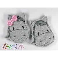 Pferde Pony Haarspange für Kleinkinder - freie Farbwahl