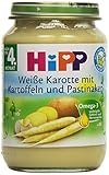 Hipp Weiße Karotte mit Kartoffeln und Pastinaken