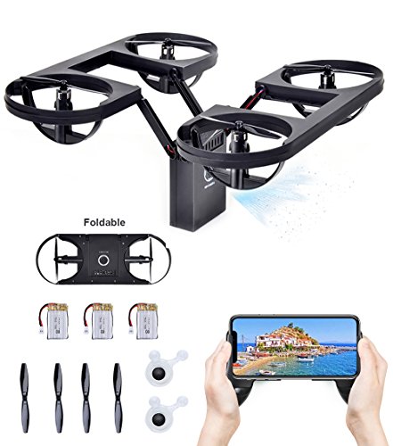 Mini RC Quadcopter, mindkoo JJRC H8 Mini sin cabeza modo 2.4 G 4 CH 6 Axis Gyro RTF RC Drone Quadcopter, TY6 Black